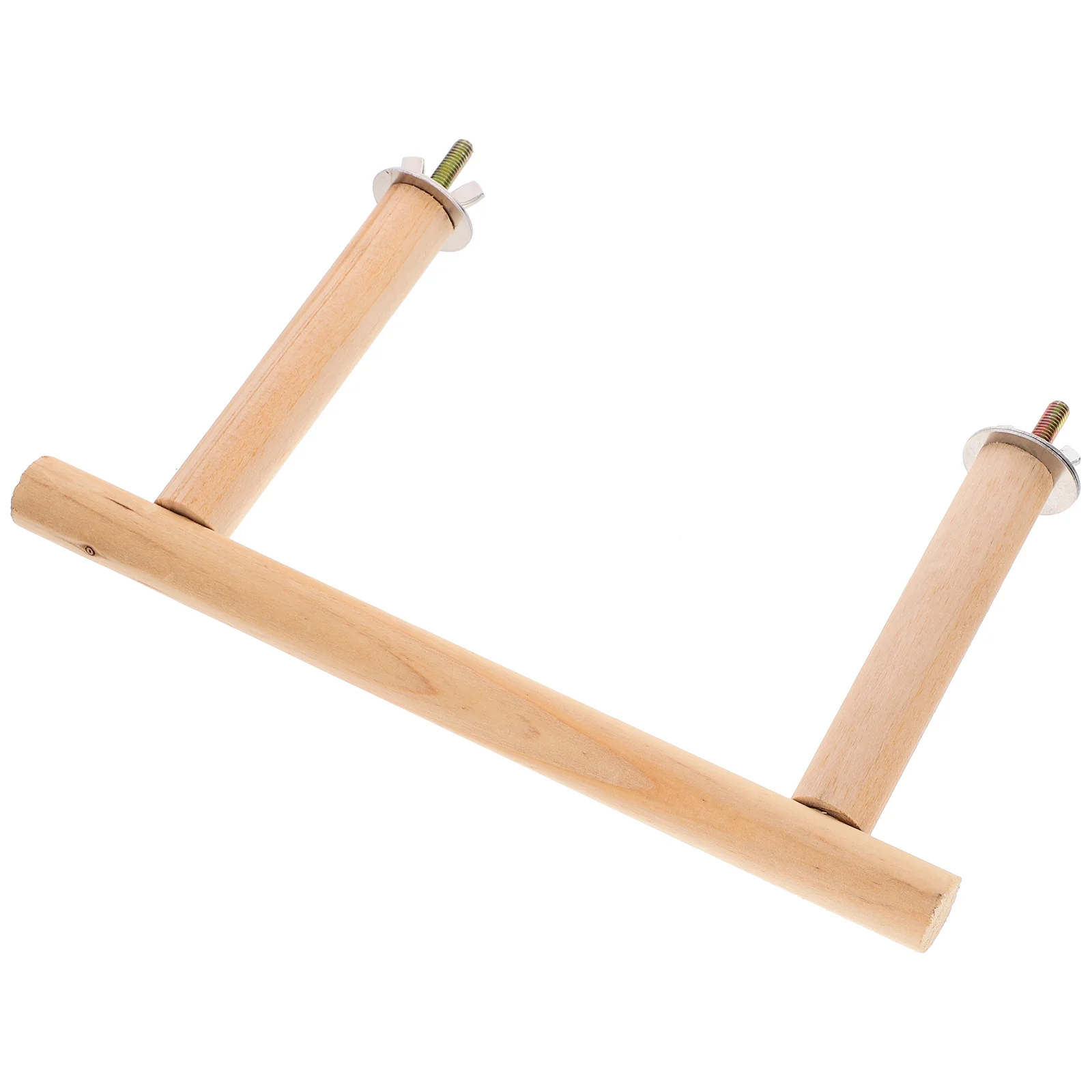 

Parrot Wood Stick Platform Parakeet Perch Toys Accessories Natural Bird Wooden Sea Bass