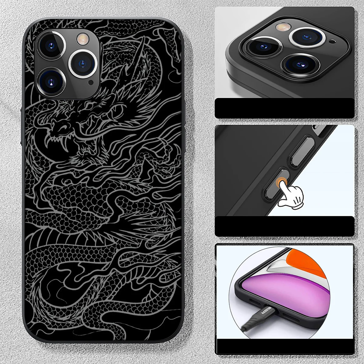 Чехол для телефона Huawei Mate 20 P20 P30 Y8P Y8S Y9S Y7A Y9A Y5P Lite Pro Новый чехол TW35 Черный Белый