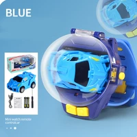 hot sales mini cartoon rc small car analog watch remote control cute infrared sensing model batteryed toys for children gifts