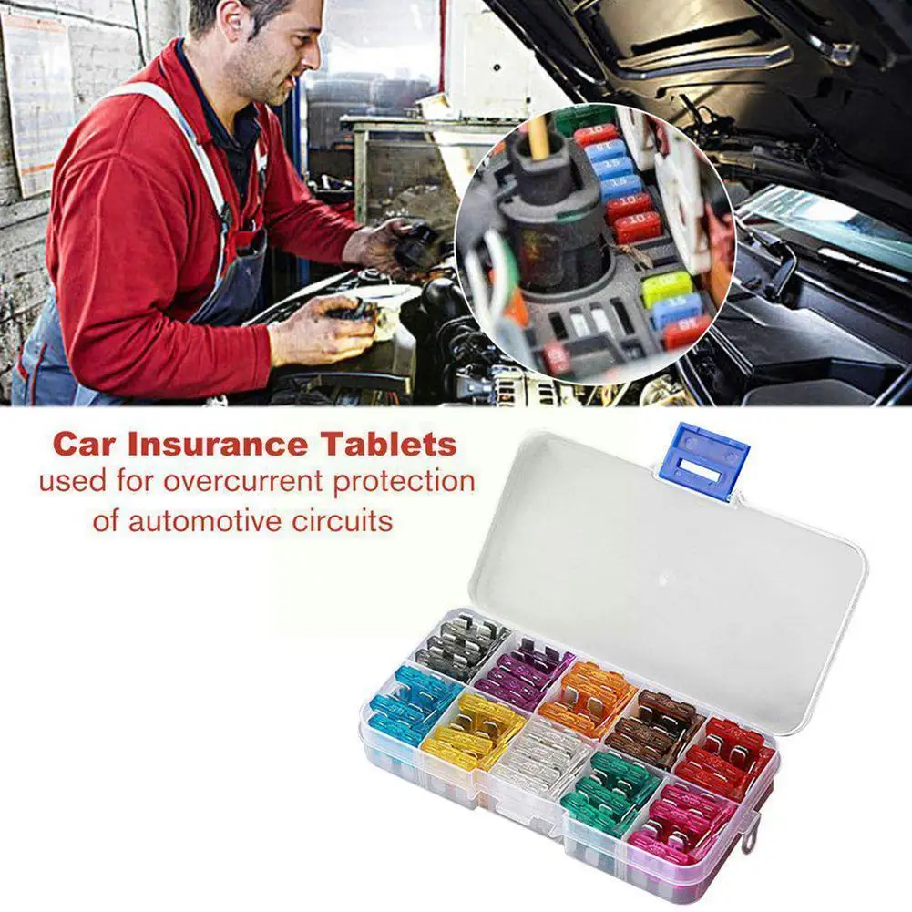 

Набор предохранителей для лезвия автомобиля R1X6, 50/100 шт.