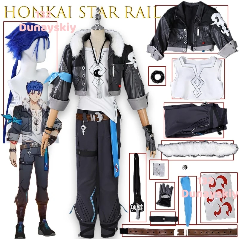 Фото Honkai Star Rail Fate Grand Order Chulainn Lancer Косплей Костюм Аниме Стиль Хэллоуин Карнавальная Вечеринка Ролевая Игра Наряд №1