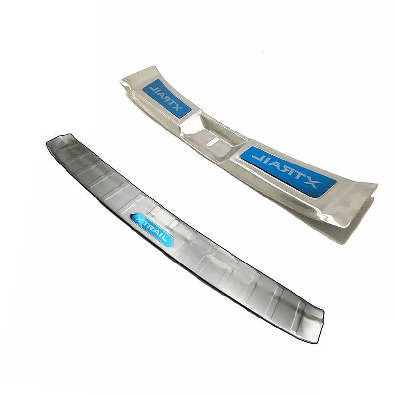 

Stainless Steel Rear Bumper Protector Sill Trunk Guard Cover Trim For Nissan X-Trail X Trail T32 2017 - 2020 Car Accessories