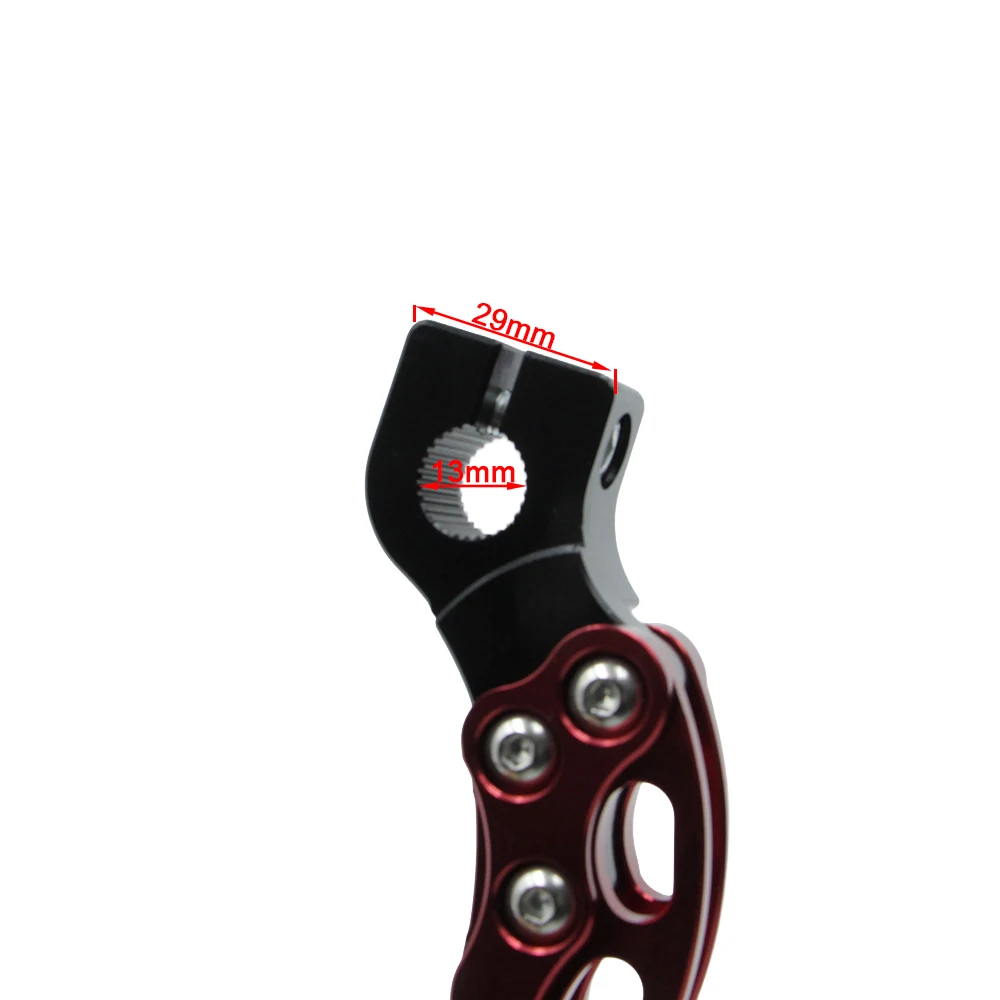Фото Рычаг стартера с ЧПУ для мотоцикла GY6 49cc 50cc 100cc 125cc Honda 139QMB Scooter JOG50/90/100 TACT DIO50 RSZ ZY10 №4