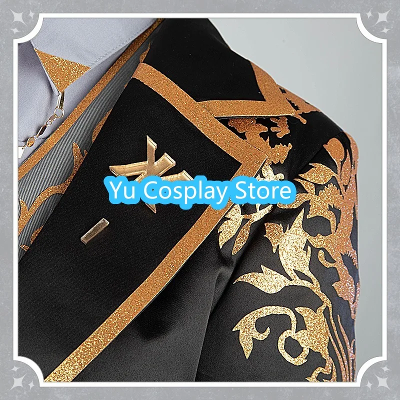 Костюм для косплея Vtuber Kuzuha Модный женский костюм пальто рубашка жилет брюки
