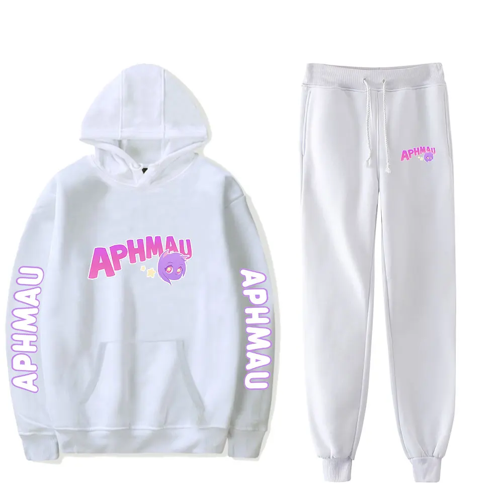 

Костюм-двойка с капюшоном и принтом «Merch»