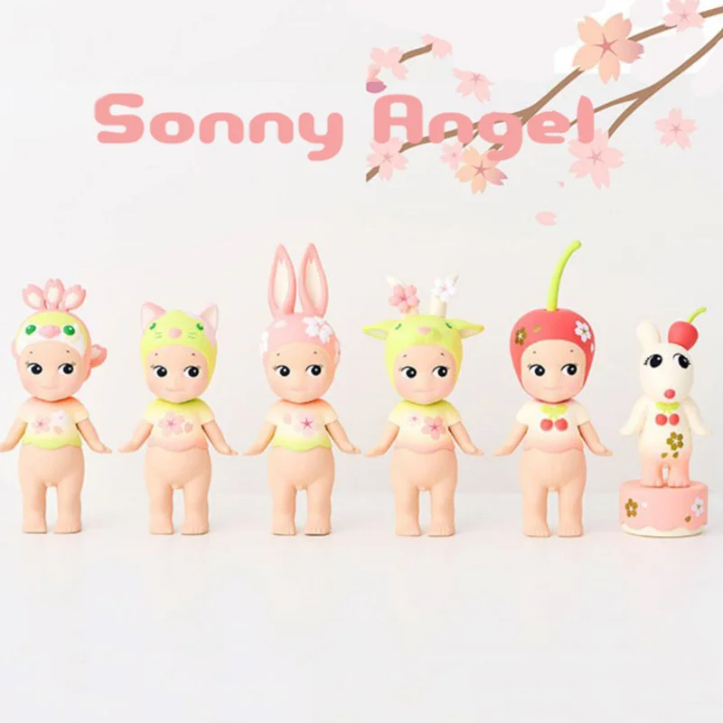 

Sonny Angel Spring Cherry Series Blind Box Kawaii Mystery Box Anime Figure Doll Caixa Misteriosa Pvc Model Statue Kids Gift Toy