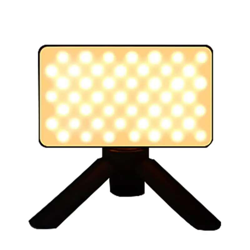 

Portable LED Camera Light Studio Photography Live Streaming Video Conferencing Perfect For Selfie Still Life Party Mood Lighting