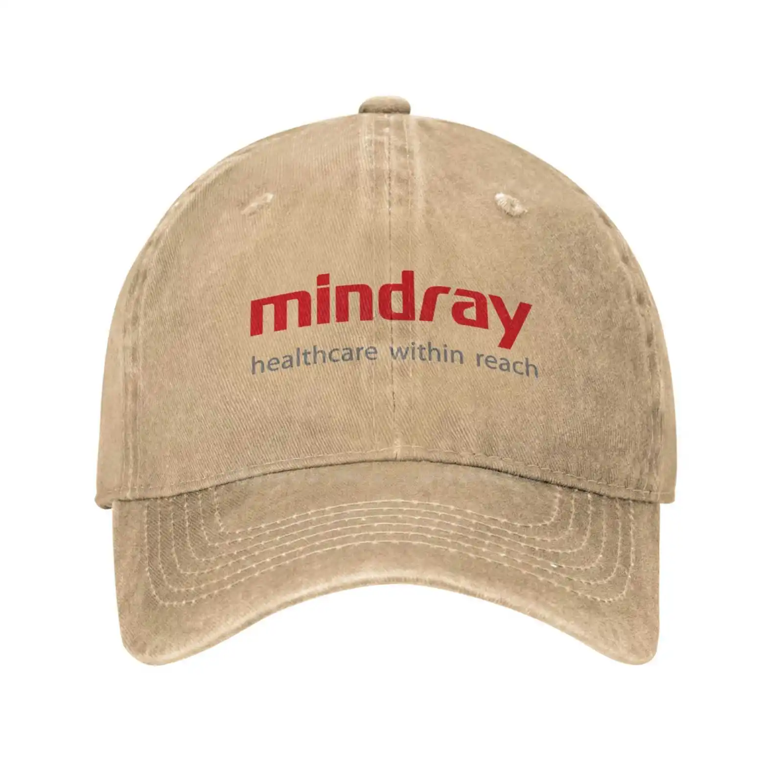 

Mindray Logo Printed Graphic Brand Logo High-quality Denim cap Knitted hat Baseball cap