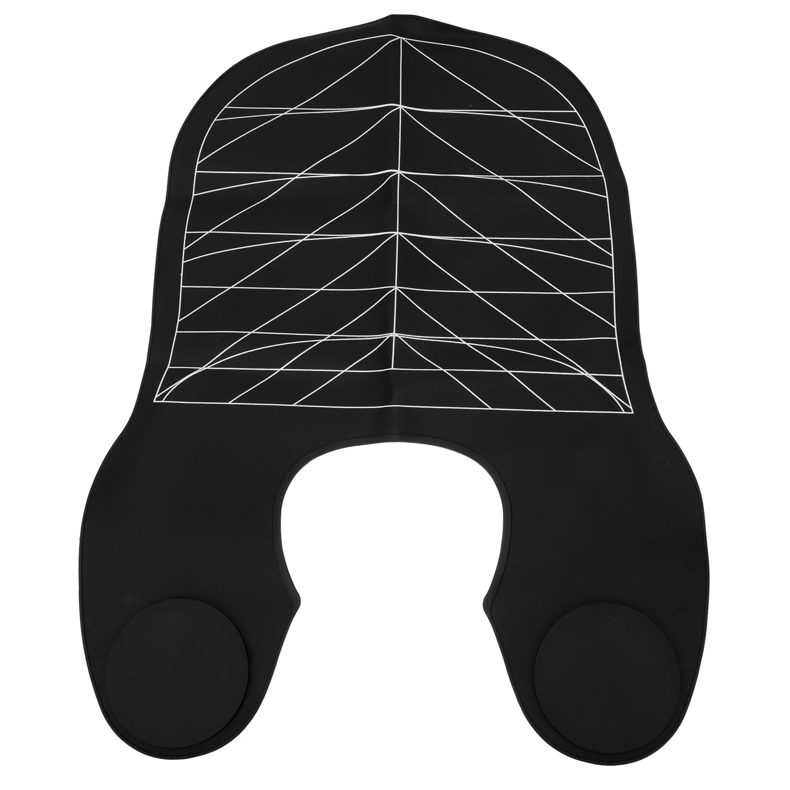 

Накидка для стрижки волос, воротник для шеи, силиконовая шаль, плечи, Парикмахерская, Защитная пленка для парикмахерской, дышащая покраска д...