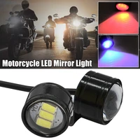 2pcs motorcycle eagle eye led drl running light dc12v super bright turn signal parking reverse light ip65 waterproof accessories