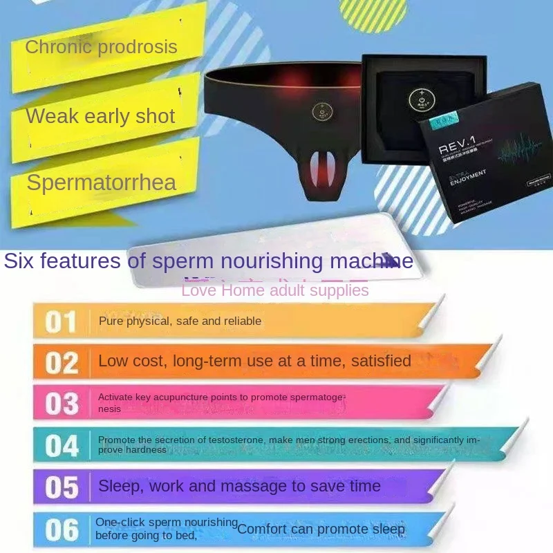 Underwear Men Wear One-Piece Prostate Disease Treatment Physical Massage Electric Physiotherapeutic Instrument Men's Underwear