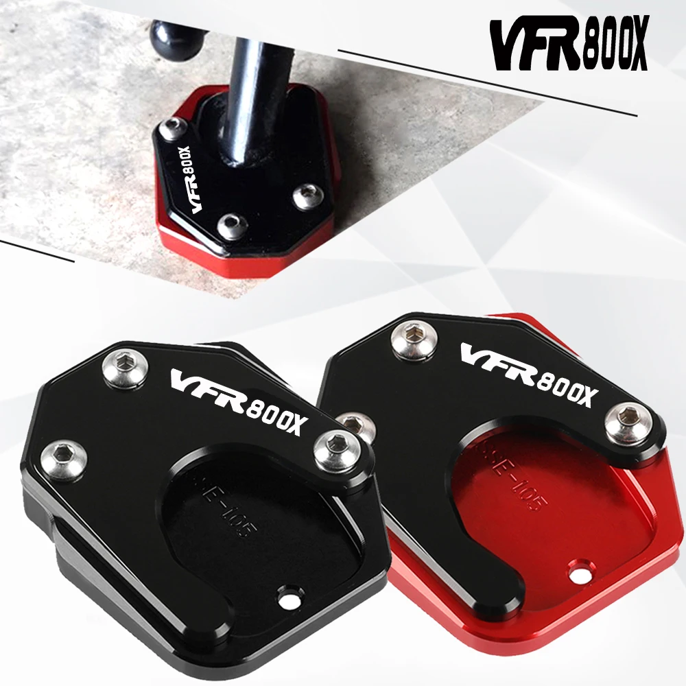 

For Honda VFR800X Crossrunner VFR 800 X 2015-2021 2023 2022 Motorcycle Side Stand Enlarger Kickstand Enlarge Plate Extension Pad