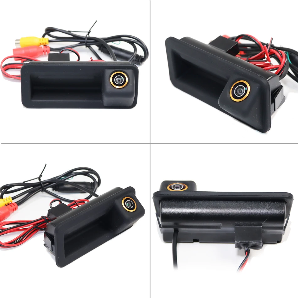 ГЕЙНЕТ 170 ° HD 1080P AHD Автомобильная ручка багажника камера заднего вида для Ford Mondeo