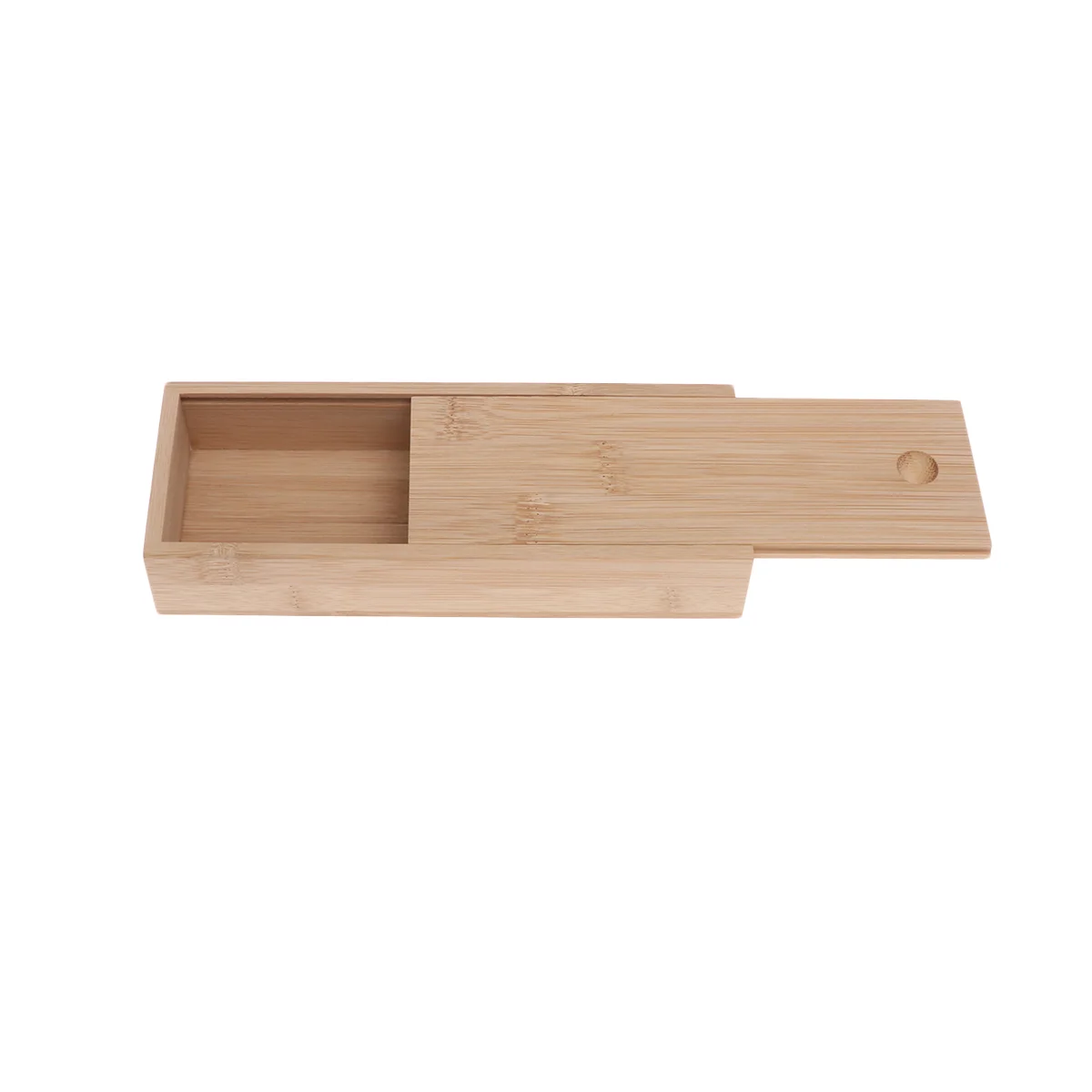 Delicate Bamboo Box With Lid Watch Packaging Box High-end Wood Jewelry Gift Box