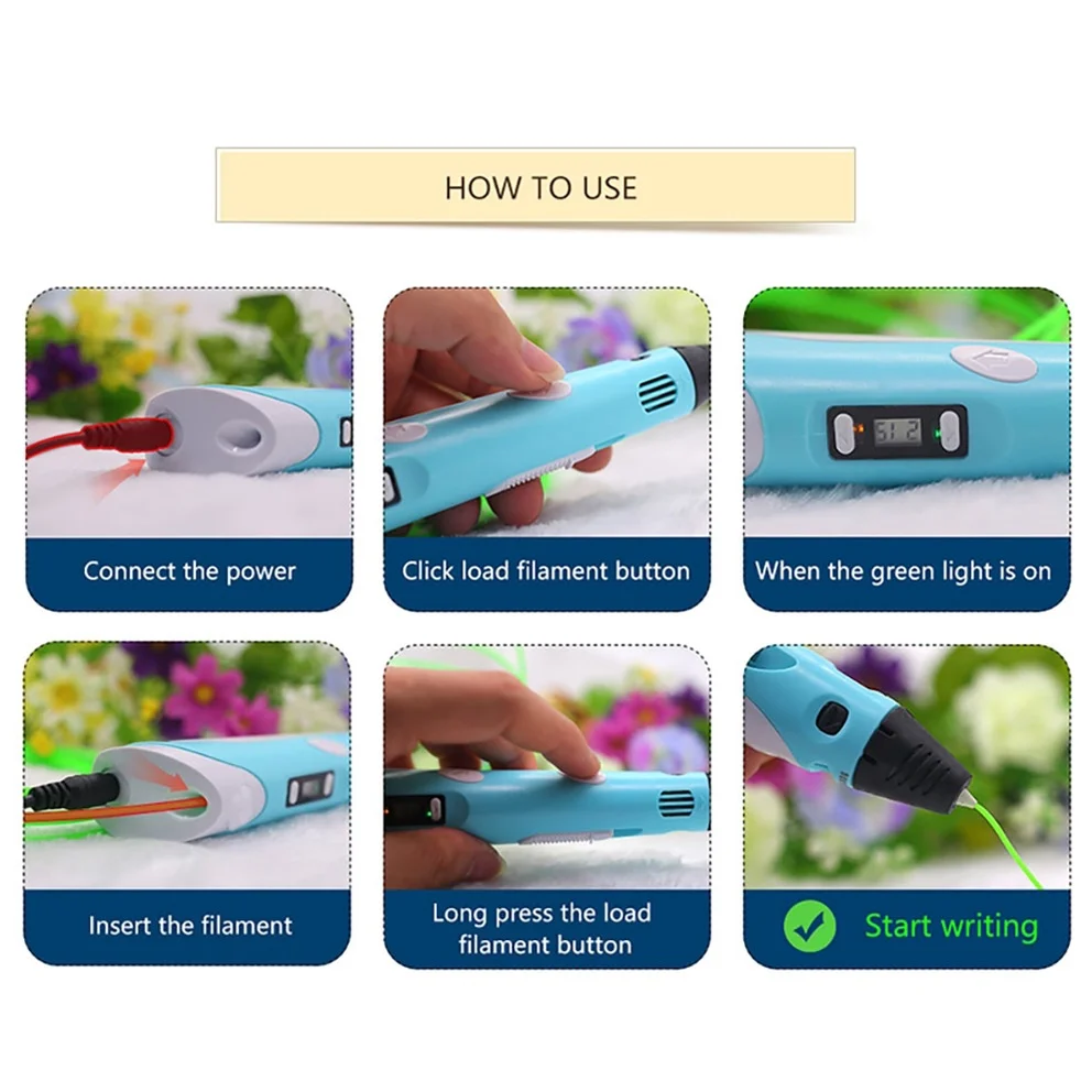 Рисунок 4 - 3D PLA Печать каракули Искусство