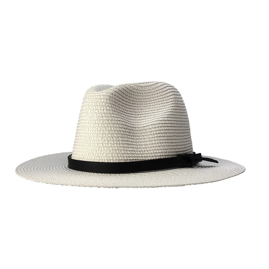

2022 Panama New Summer Straw Sunshade UV Blocking Wide Brim White SunHat with Tassel Stetson Straw for Women or Unisex 55 - 60cm