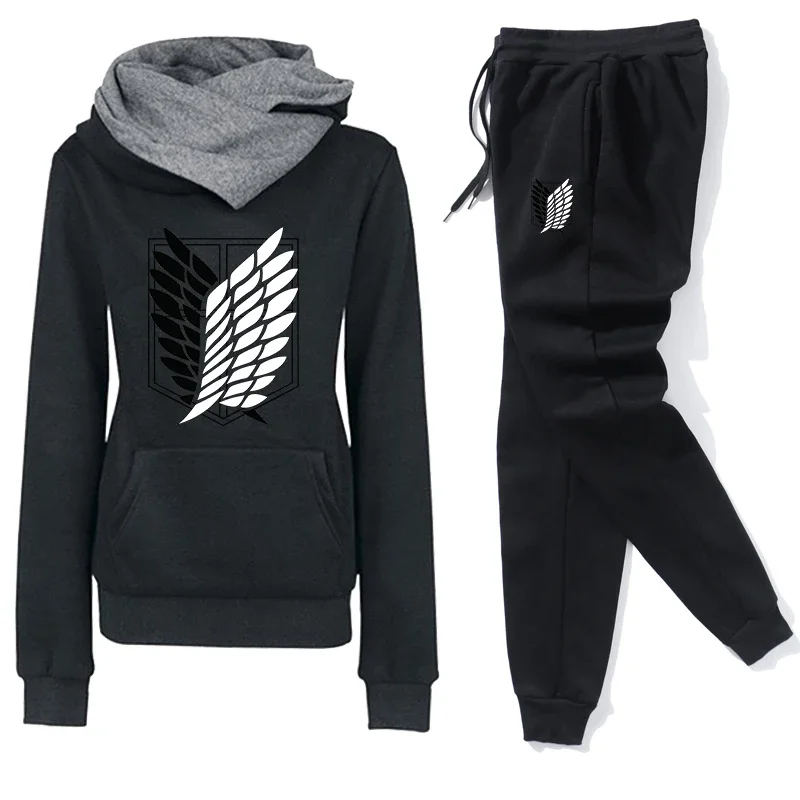 Женский спортивный костюм с капюшоном и капушкой Новое поступление 2024