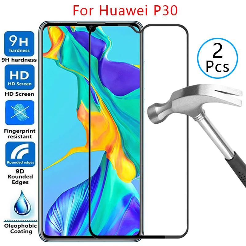 

Защитный экран 9d из закаленного стекла для huawei p30, чехол для huaweip30 p 30 30 p 6,1, защитный чехол для телефона huawey honor