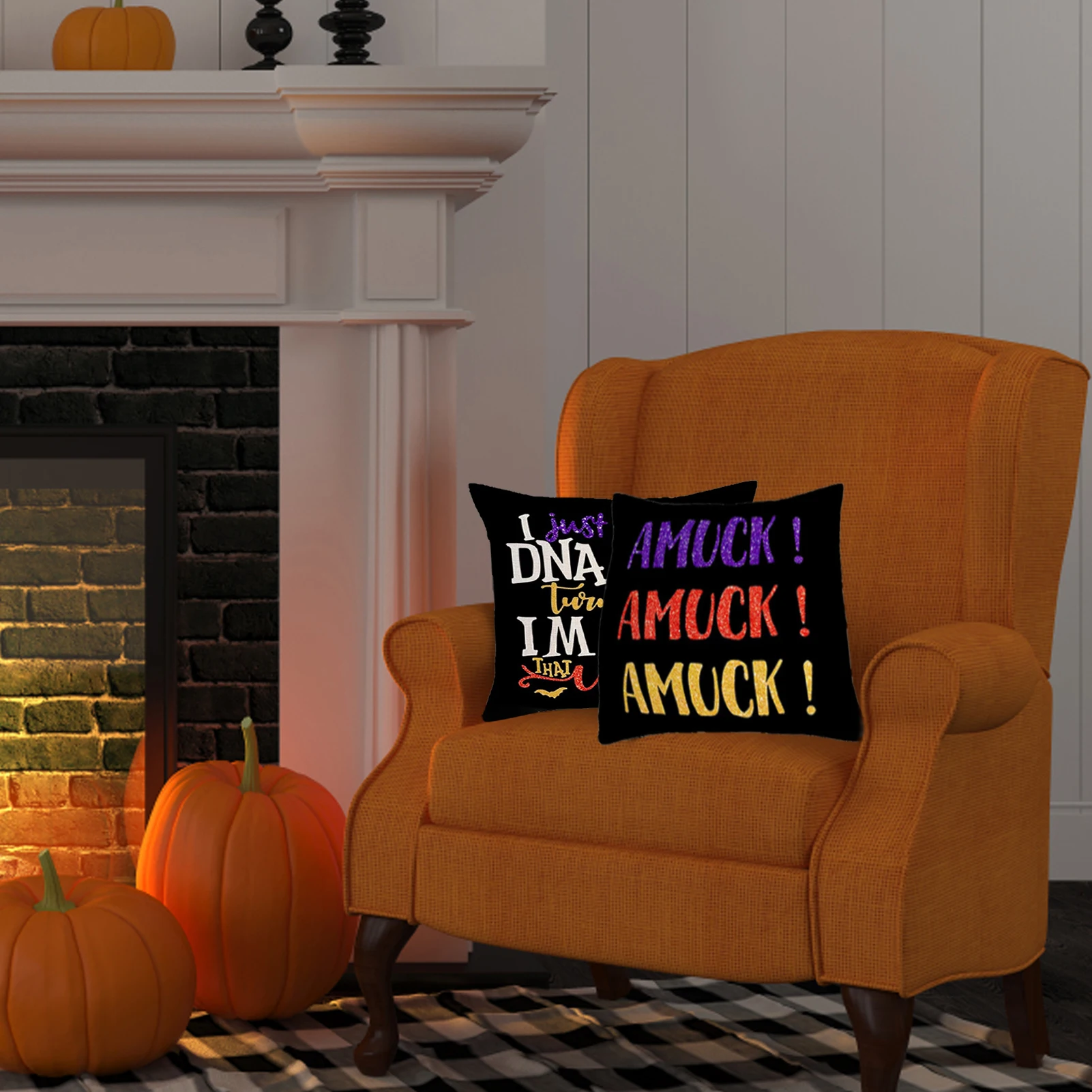 Новинка наволочка для подушки на Хэллоуин 18x18 дюймов |