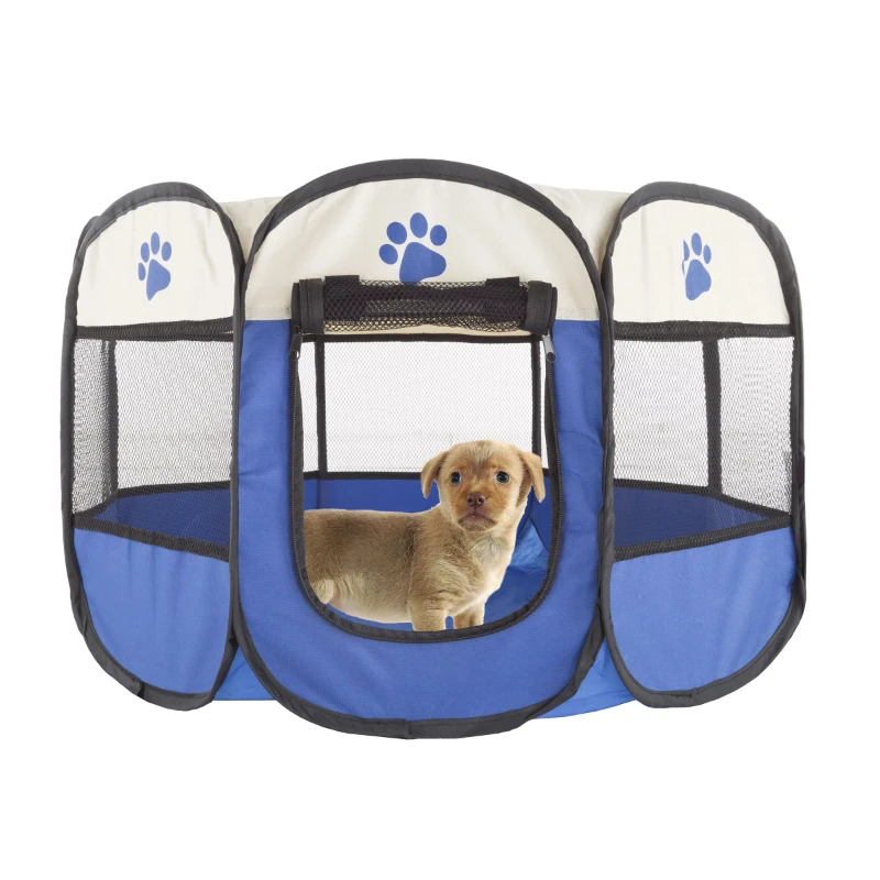 

Pop-Up Puppy Playpen and Cat Tent- Portable Pet Playpen for Dogs and Cats