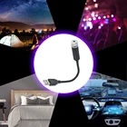 USB атмосфера на крыше автомобиля, звездное небо, лампа, окружающая звезсветильник светодиодный проектор, фиолетовый ночсветильник, регулируемый, несколько светильник вых эффектов P