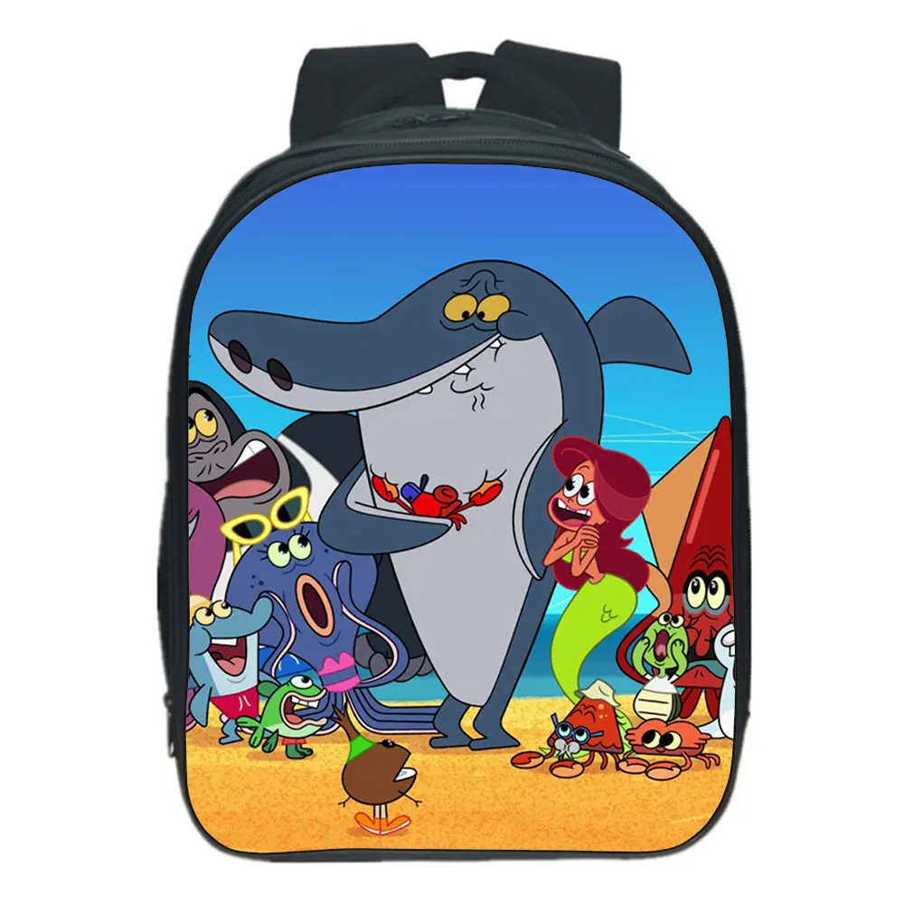 

Cartoon Zig Sharko School Bag Students Casual Rucksack Kids Cute Travel Bag Fashion Knapsack Boy Backpack Girl Bookbag Mochila