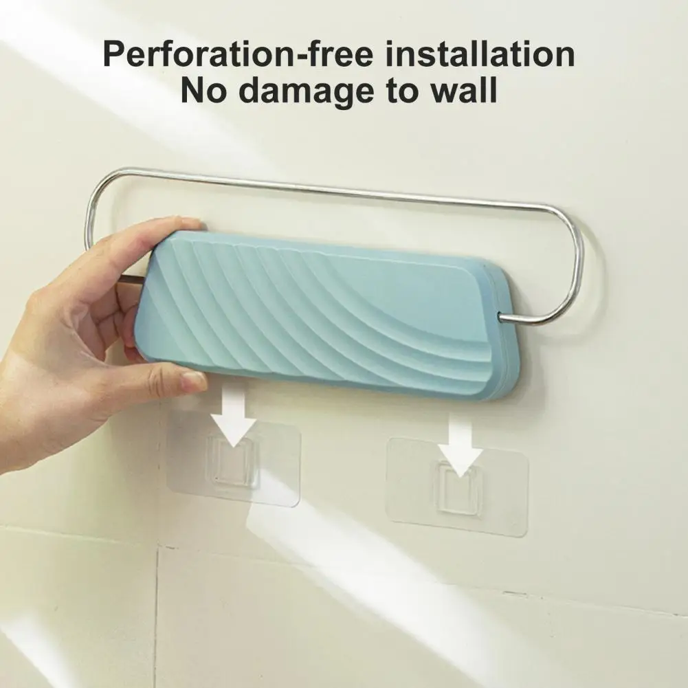 

Towel Holder Useful Reusable Space Saving Minimalist Design Foldable Towel Shelf for Bathroom Towel Hanger Towel Rack