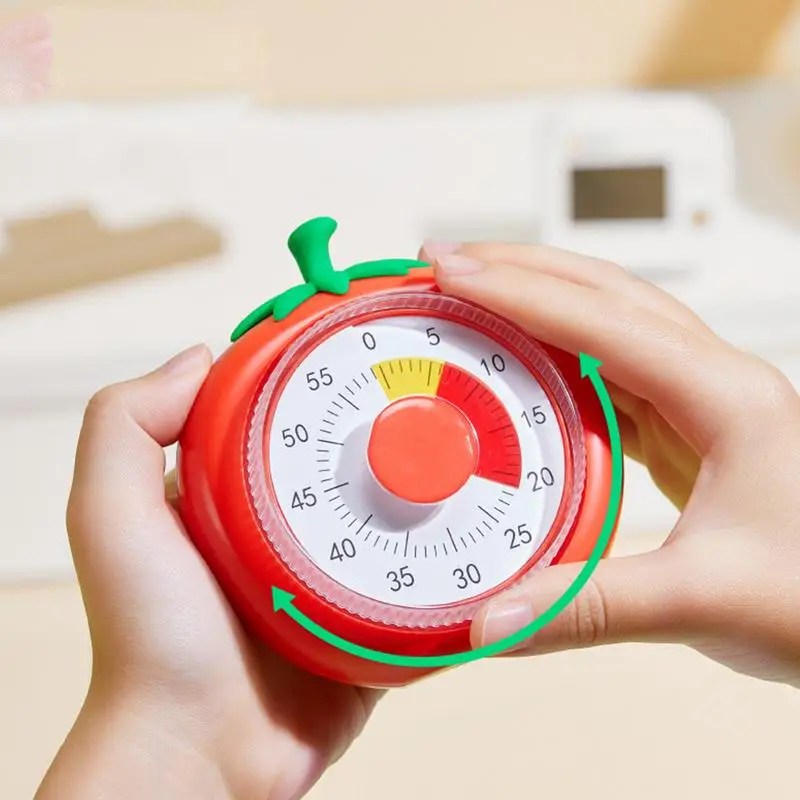 Учебный визуальный таймер 60 минут механический детский Настольный обратный