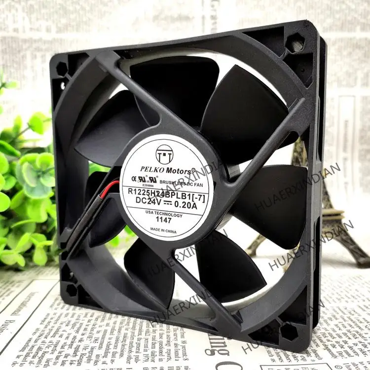 

New R1225H24BPLB1-7 12025 12cm 24V 0.20A Cooling Fan Assembly Kit
