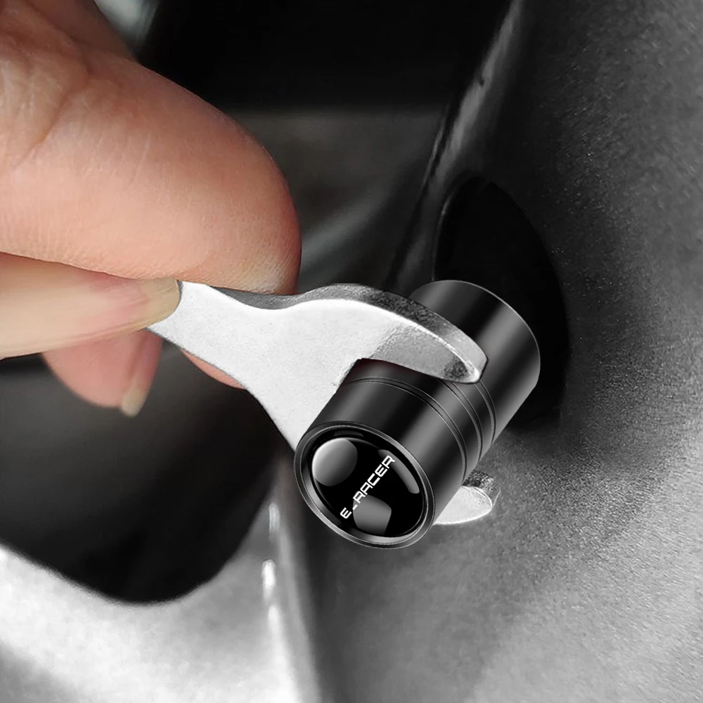 Колпачки для воздушных клапанов автомобильных колес 4 шт. чехлы ниппеля Seat Cupra Leon