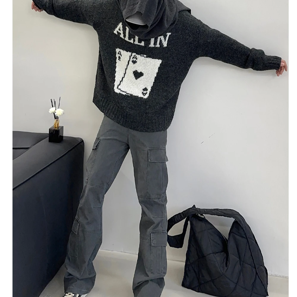  Мужские брюки карго с несколькими карманами повседневные мужские для