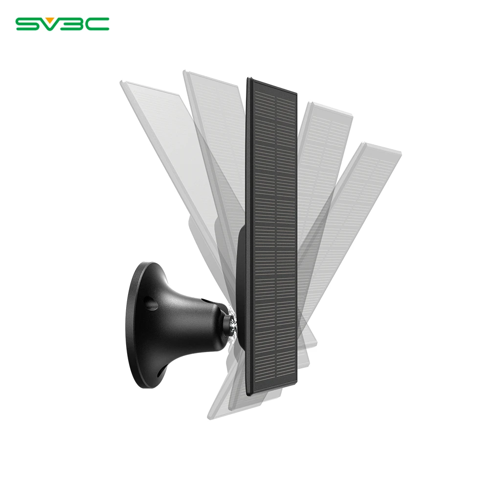 

SV3C Solar Panel with 2.5m Type-C power cable for SV3C C1 Rechargeable Battery Cameras