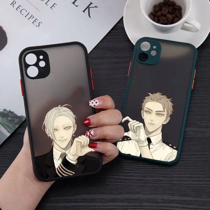 

19 DAYS anime Phone Case For iPhone 13 12 11 Mini Pro XR XS Max 7 8 Plus X Matte transparent Back Cover