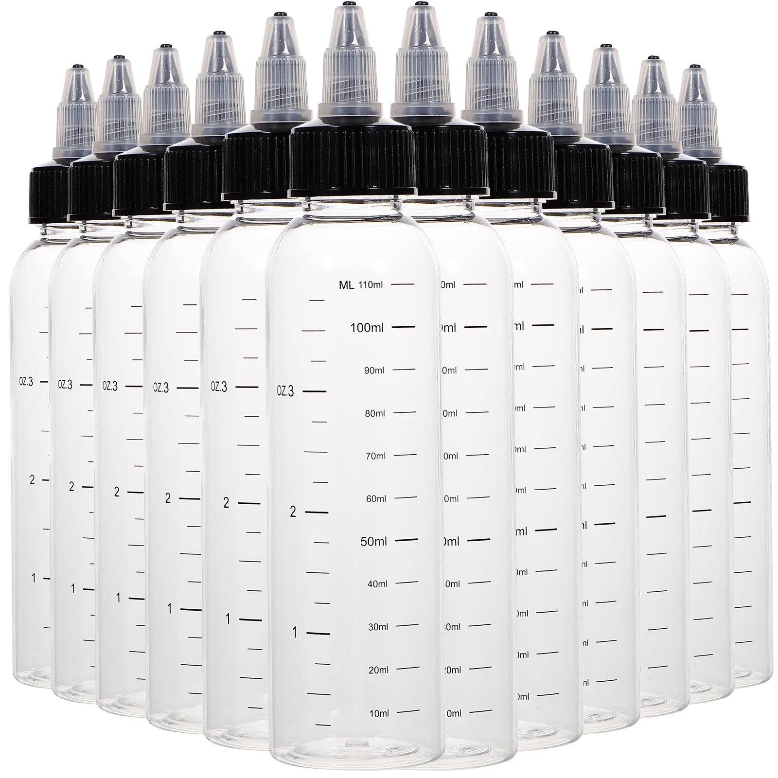 

Bottles Hair Squeeze Bottle Oilpigmentketchup Coloring Ink Clear Dispensers Sauce Dye Applicator Dispensing Refillablehand Soap
