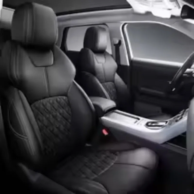 Фото Подходит для Ford Ranger 2018. Чехлы на сиденья из веганской кожи для 5 передних сидений. №5