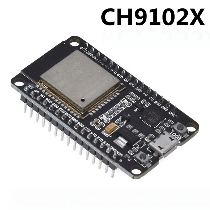

1PC ESP32 Development Board Wireless WiFi +Bluetooth-compatible Dual Core CP2104 2.4GHz RF ESP-32S