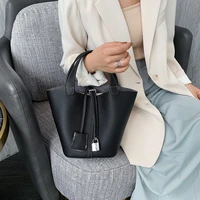 luxury pu leather handbags women fashion shoulder bag high quality ladies bucket bag designer casual female small messenger bags