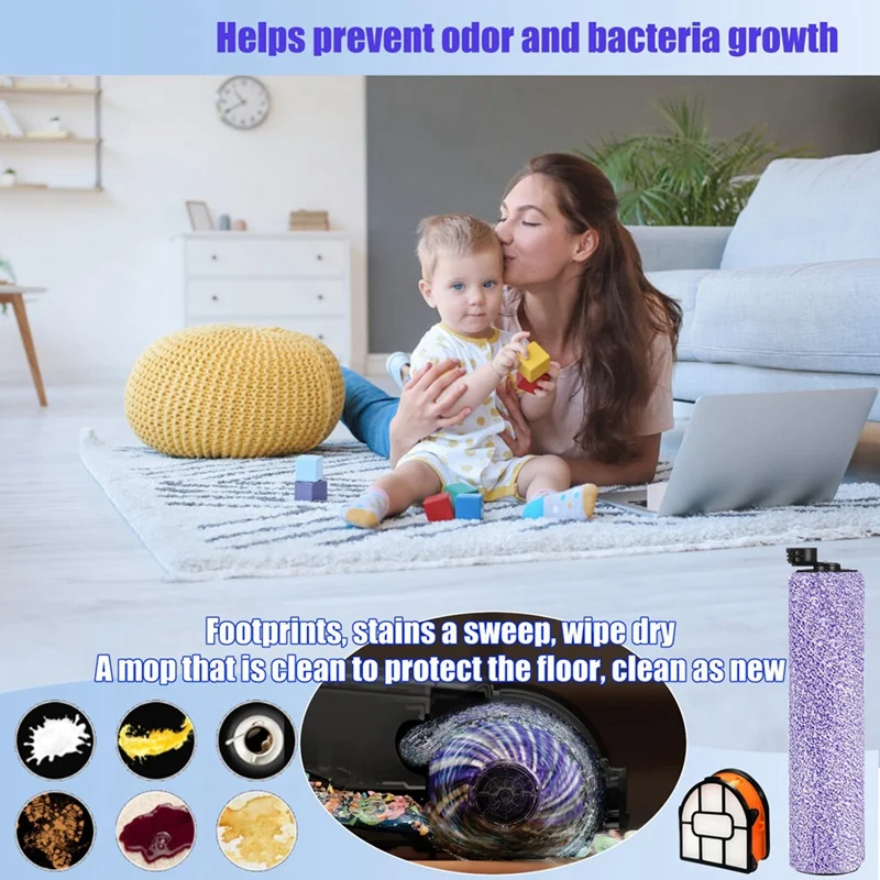 Набор щеток и фильтров для пылесоса Shark AW201 WD201 WD101 WD100 WD201C WD101C