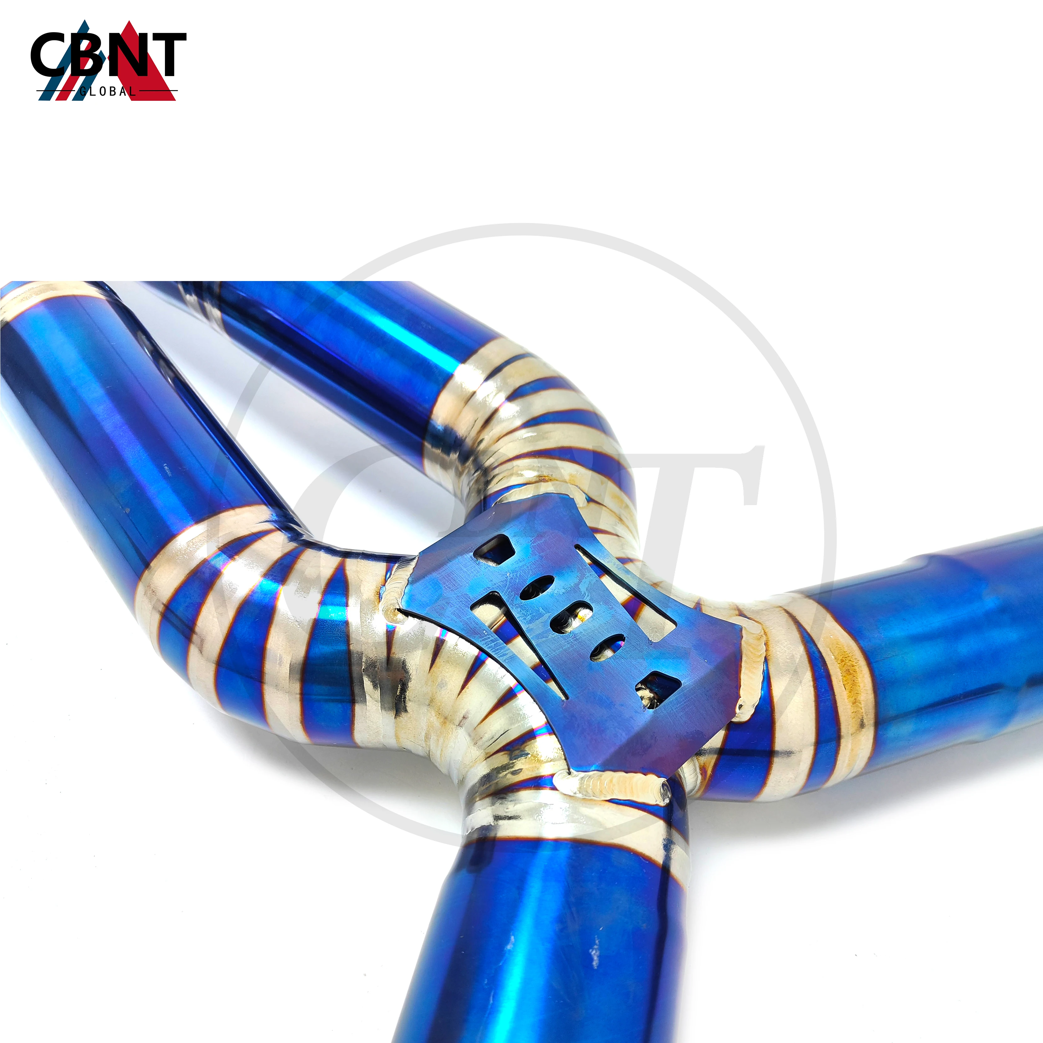 suwana rura wydechowa CBNT Catback do BMW F90 M5 4.4T 2019-2023 wysokiej jakości tytanowy tłumik układu wydechowego z zaworem