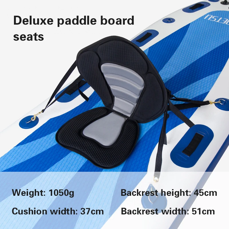 

Backrest Seat for Sup Seat Surfing Board Inflatable Kayak Seat Adaptation for Surfboard Boat The cushion Bodyboards