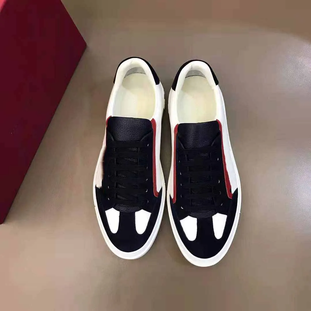 

2022 Mens Designer Shoes Letter Printed Luxury Fashion Casual Black Women Sports Sneakers High Quality Real Picture R9-47