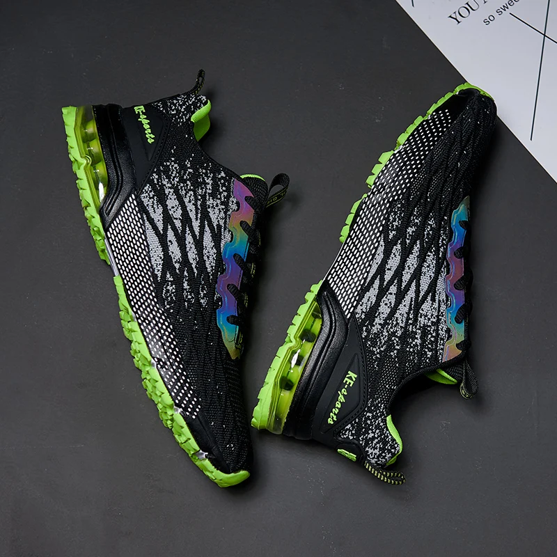 New fashion casual ultralight running shoes marathon air cushion large size sneakers