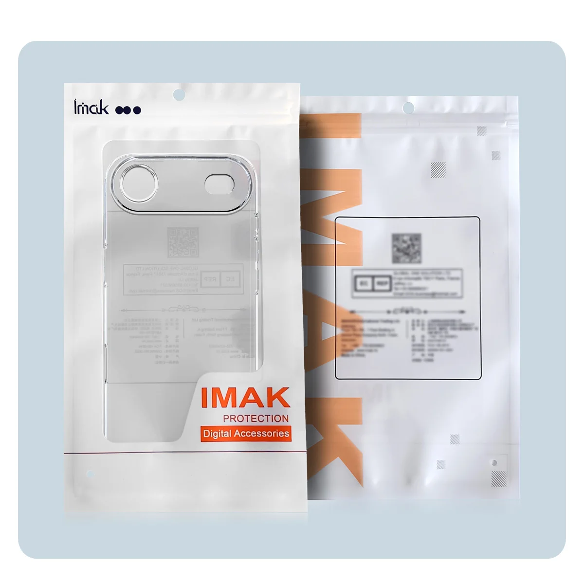 Чехол IMAK для Vivo X300 Ultra 5G, ультратонкий, мягкий, прозрачный, с прозрачной задней панелью, чехол-накладка для Vivo X300 Ultra (art.: 3920dc58cc422) - 3920dc58cc422
