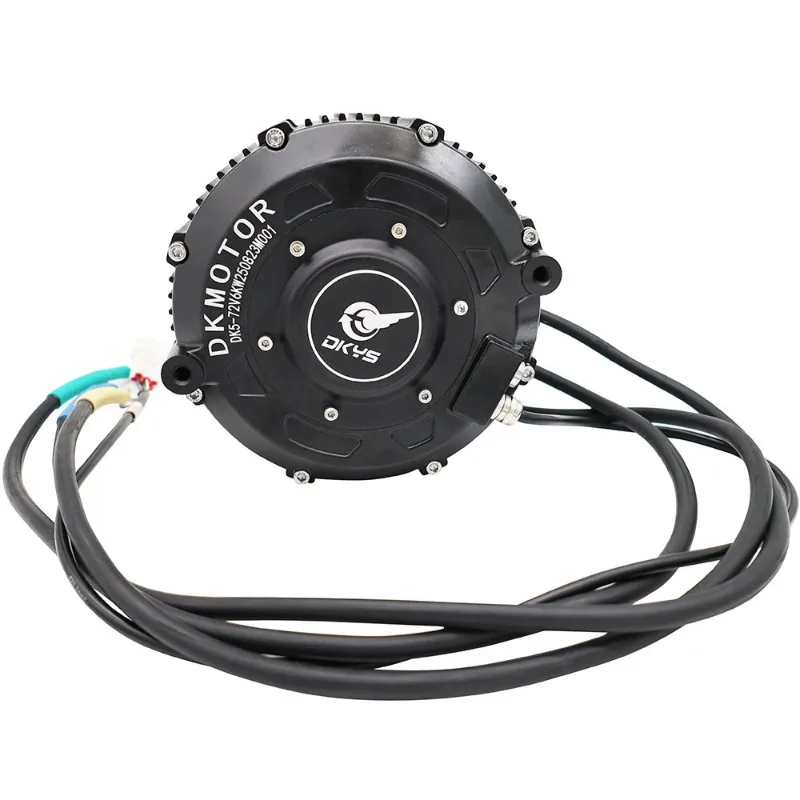 Фото Синхронный центральный двигатель DKYS Top Width Motor 168 Structure 50H10KW с постоянными магнитами для внедорожников Qiulong, с датчиком Холла №2
