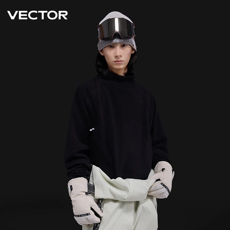 Флисовая куртка VECTOR для женщин и мужчин, осенне-зимние теплые пальто, одежда, толстовка с контрастными рукавами, пальто, цветные уличные куртки (art.: 3920ca126c55c) - 3920ca126c55c