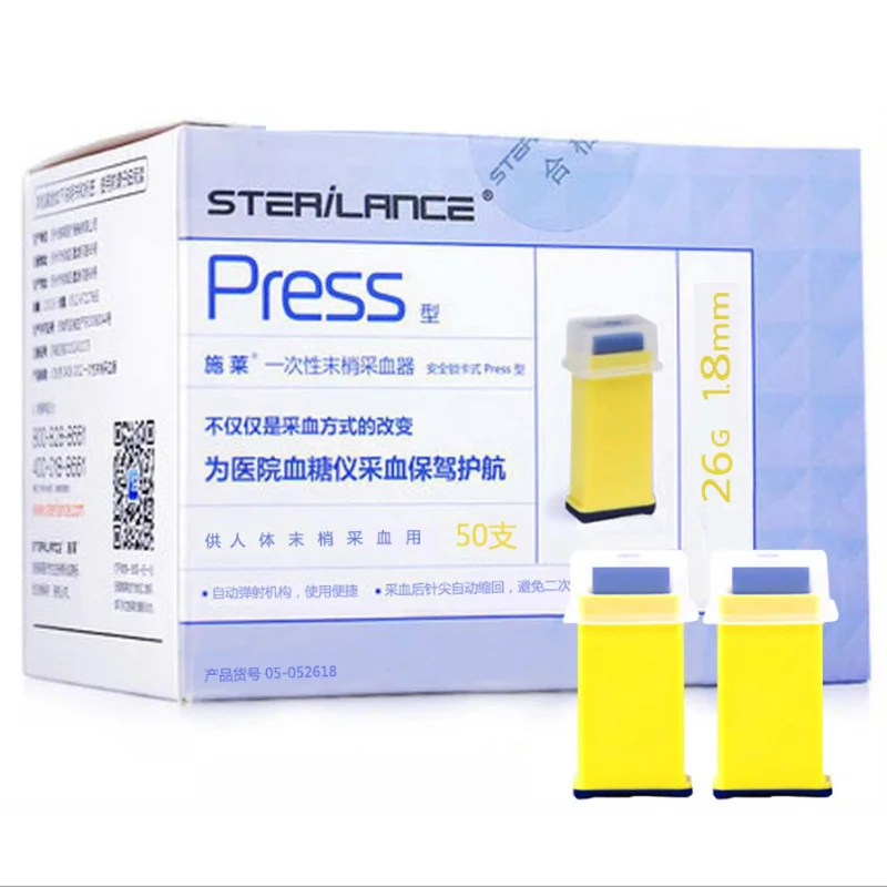 

Sterile Safety Lancet 1.8mm Depth 28 Gauge 100 Count Diabetic Supplies Needles for Blood Glucose Test No Lancing Device Needed^^
