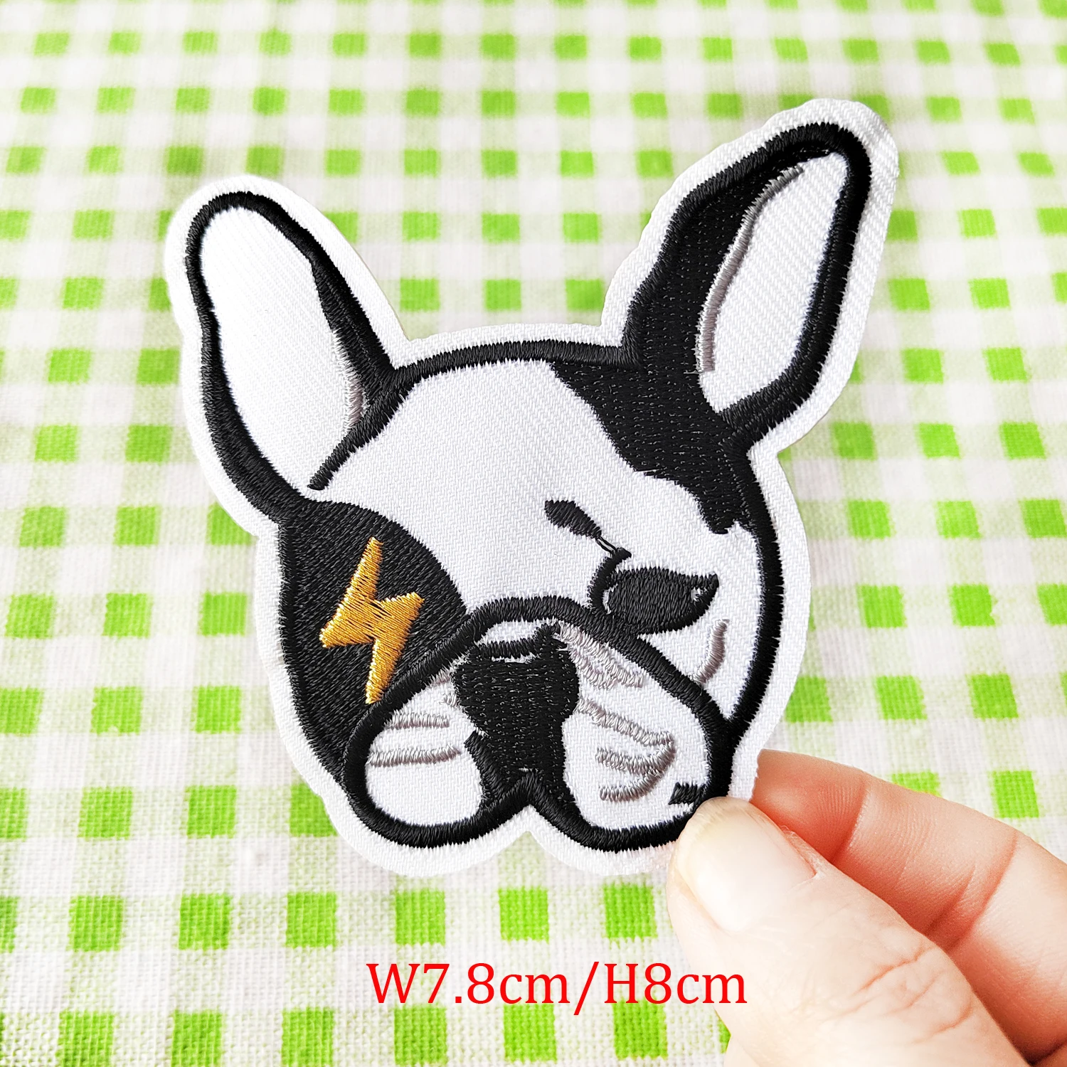 10 шт. вышивка в виде бульдога