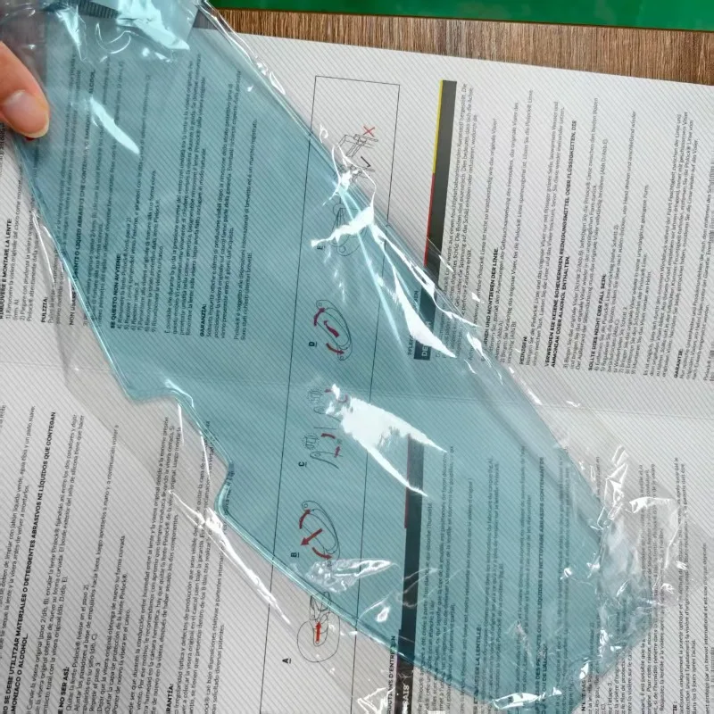 

1-2 шт. ff906 противотуманная пленка для LS2 FF906 Advant откидная анфас шлемы шлем козырек вставки прозрачная противотуманная нашивка