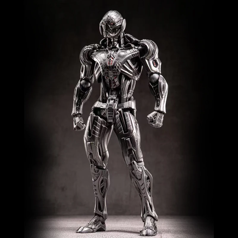 Фото Фигурка AC Factory Ultron Anime Action Figure Kaiyodo Ko, коллекционная модель, игрушка, украшение, подарок на день рождения для мальчиков №1