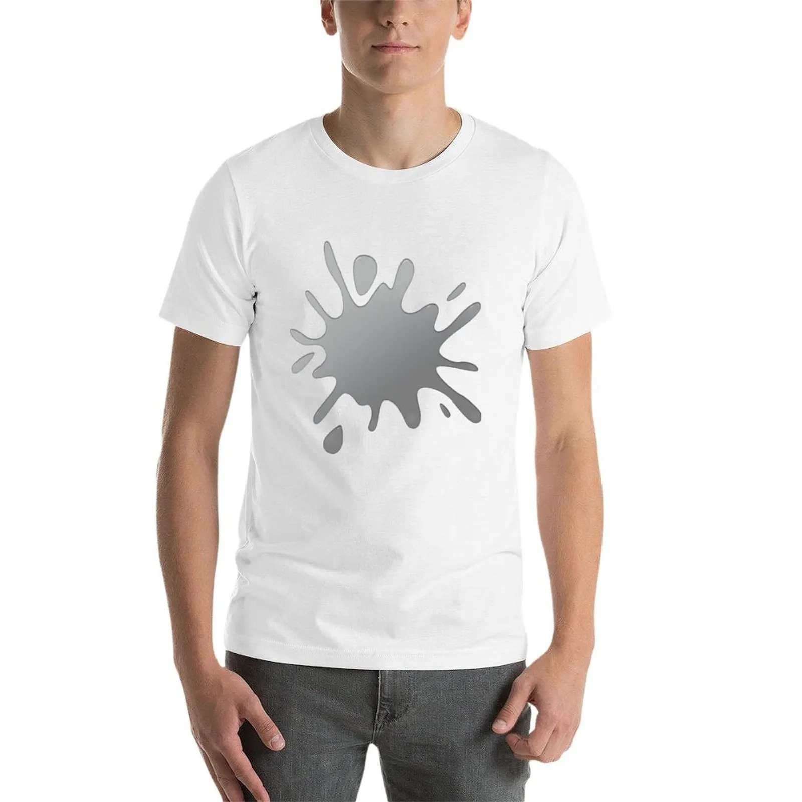 Фото Футболка Ink Splat, забавные футболки, хлопковая футболка, футболка №4
